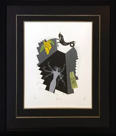 Zeefdruk Erte - CAPRICORN