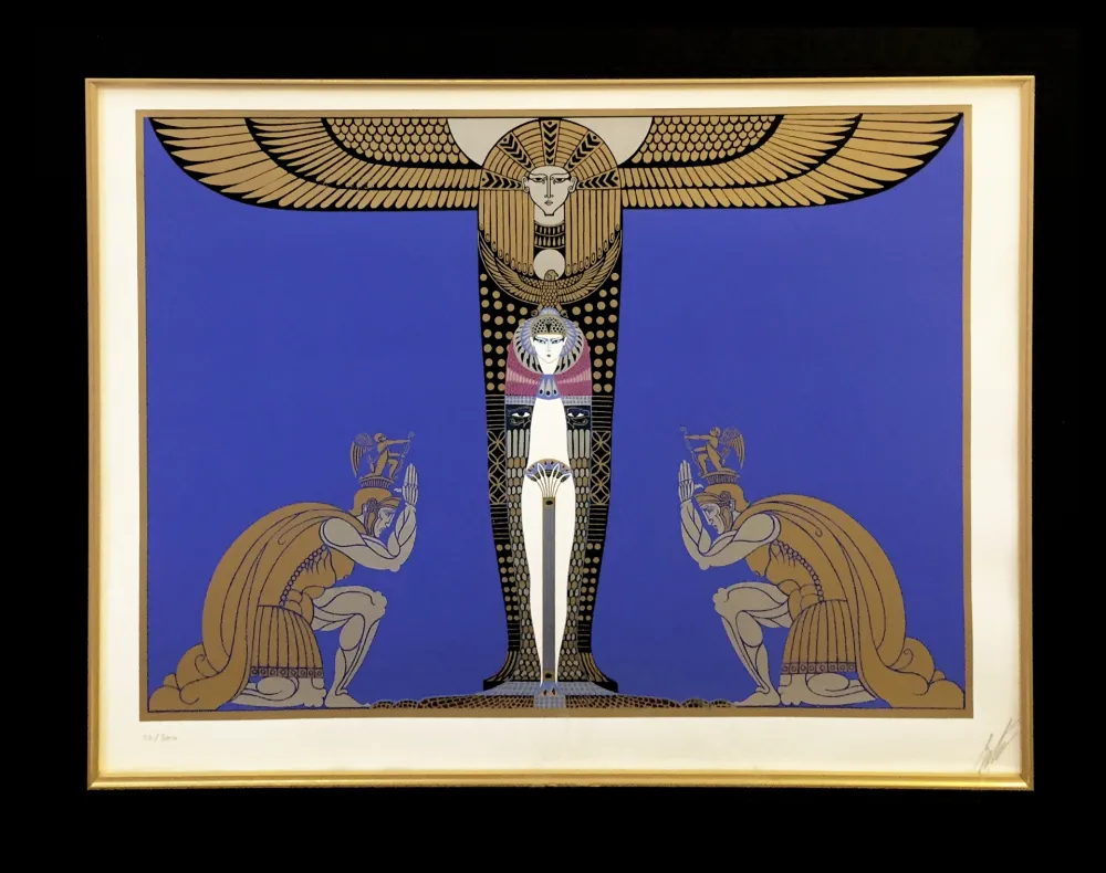 Zeefdruk Erte - CLEOPATRE