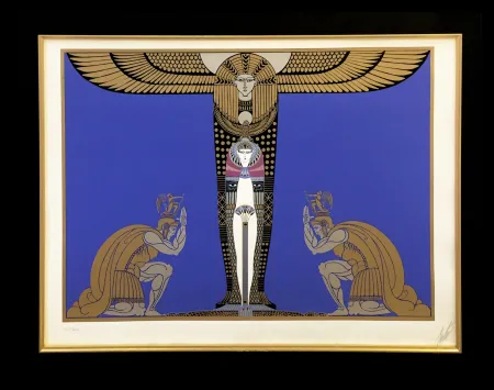 Zeefdruk Erte - CLEOPATRE