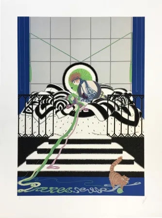 Zeefdruk Erte - PARESSEUSE