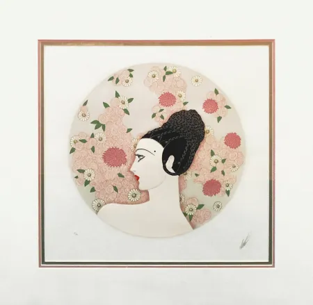 Zeefdruk Erte - ROSES