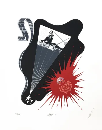 Zeefdruk Erte - SCORPIO