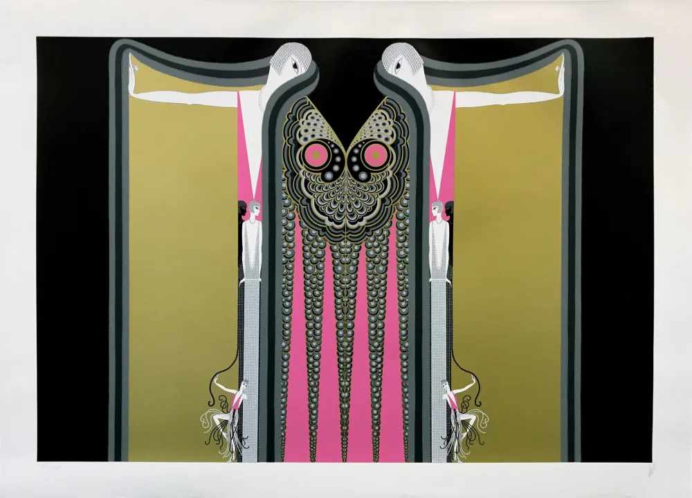 Zeefdruk Erte - TWIN SISTERS