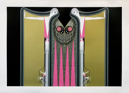 Zeefdruk Erte - TWIN SISTERS