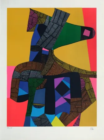 Lithografie Esteve - Anubis