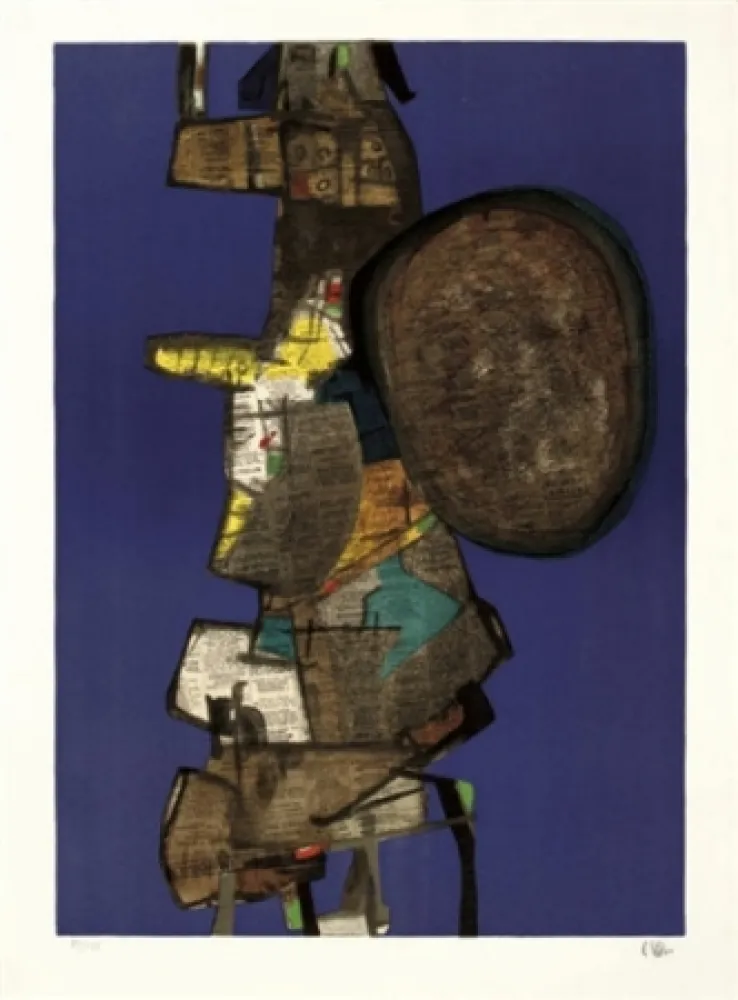 Lithografie Esteve - Bank street