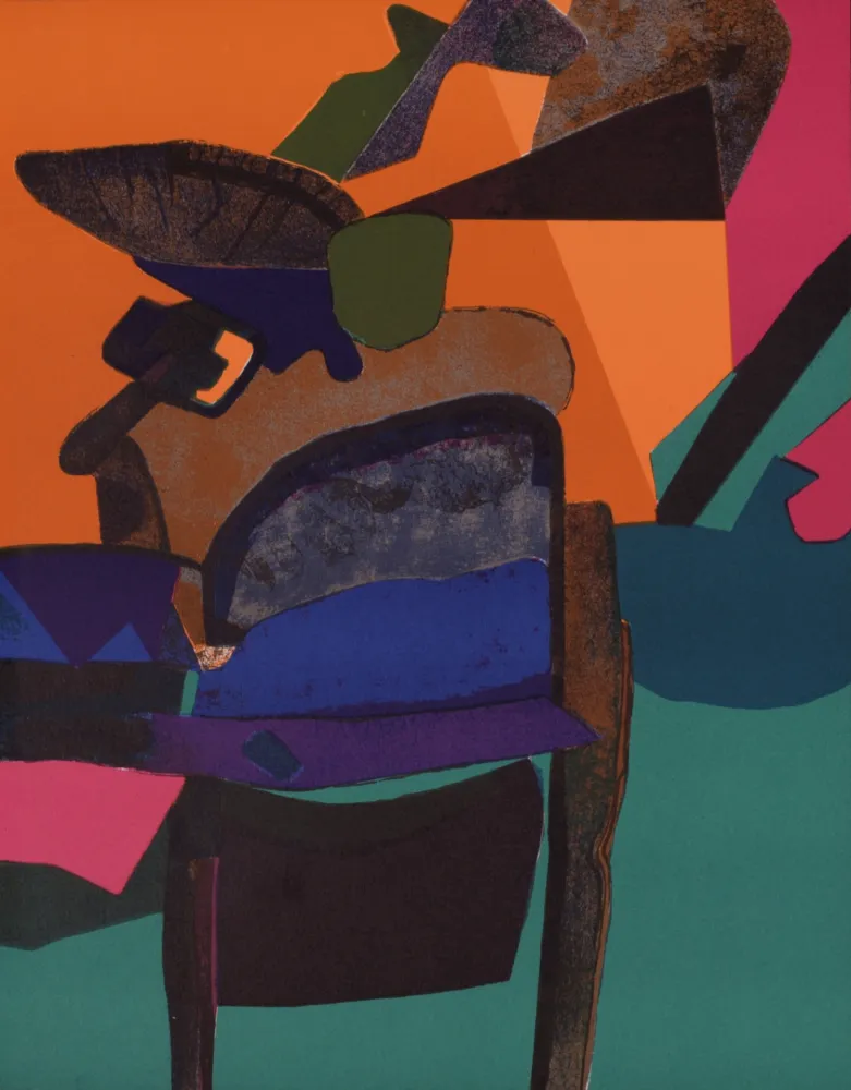 Lithografie Esteve - Bossaille, 1974