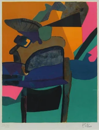 Lithografie Esteve - Bossaille