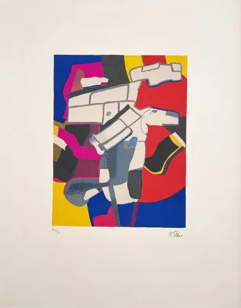 Lithografie Esteve - Bougri 