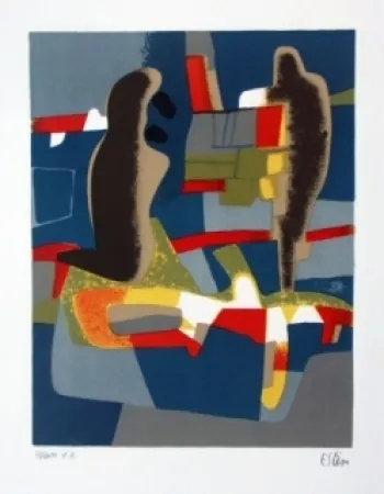 Lithografie Esteve - Face à face