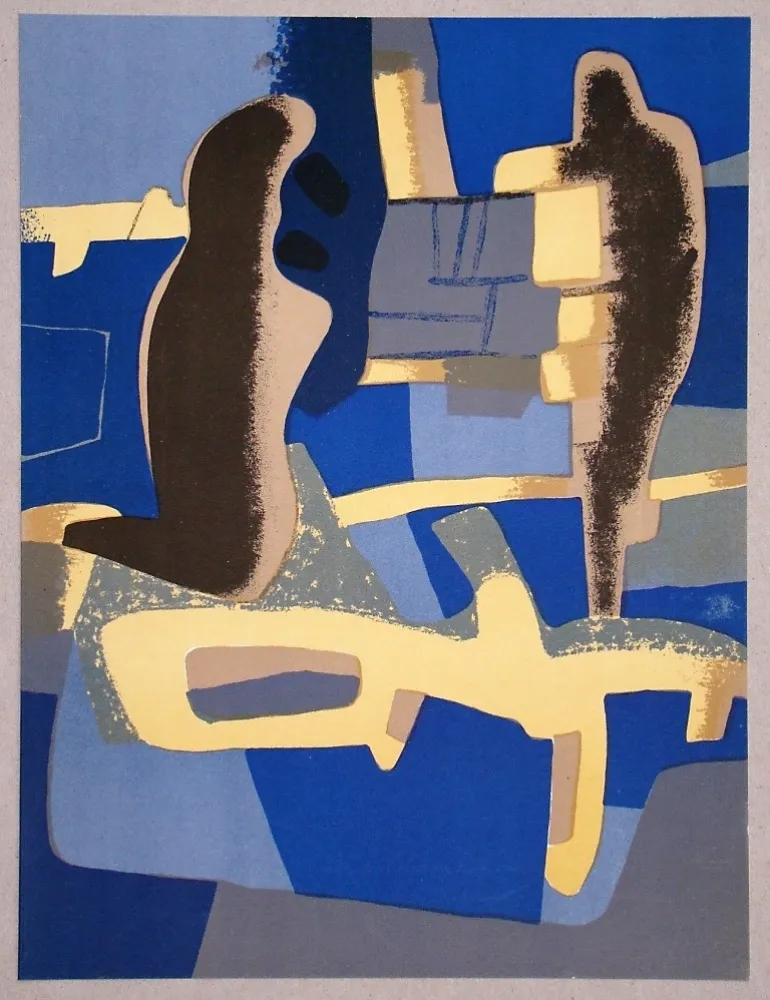 Lithografie Esteve - Face à face