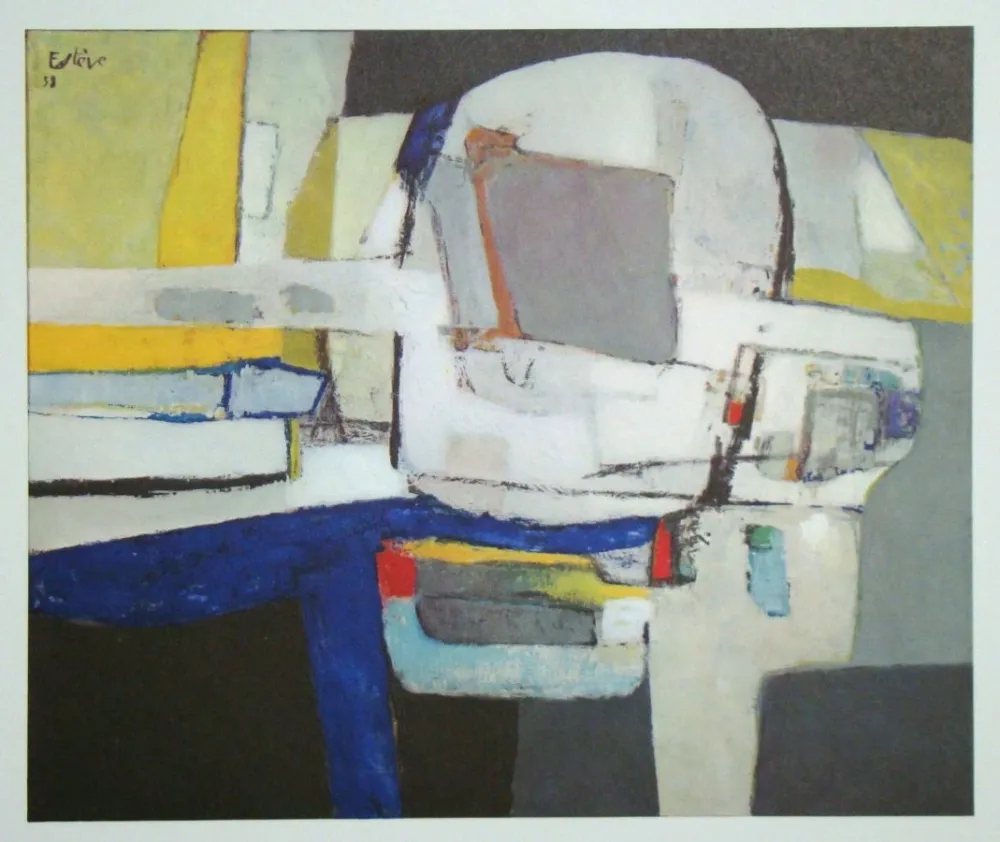 Lithografie Esteve - Friselune