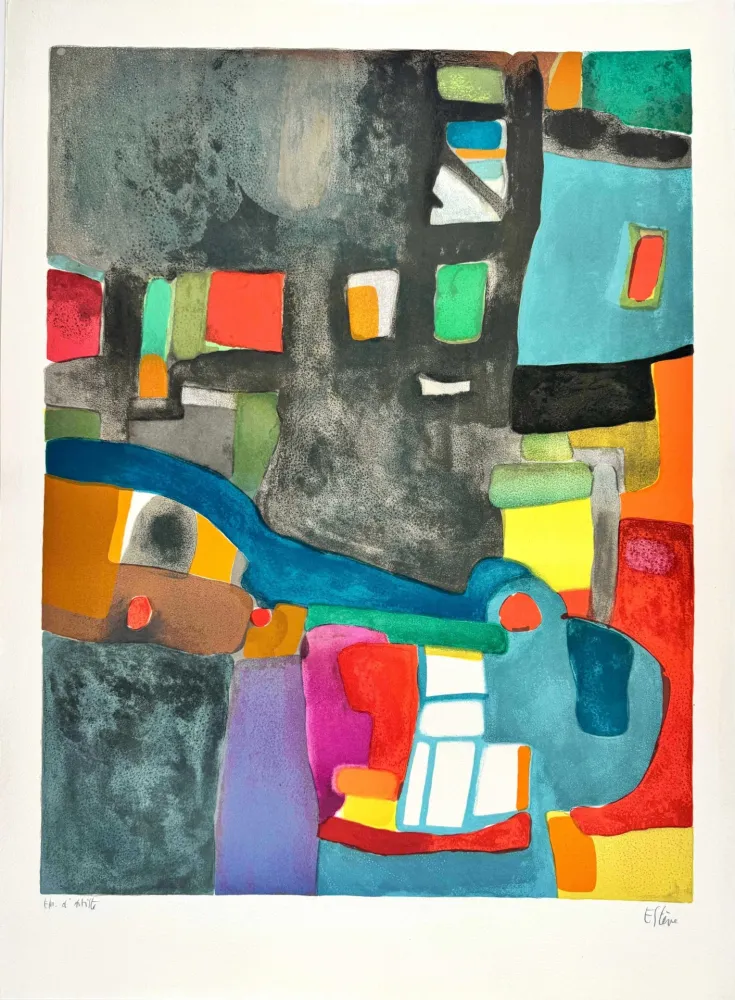 Lithografie Esteve - Grisande 