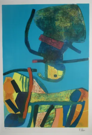 Lithografie Esteve - Haut Perché