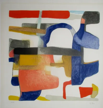 Lithografie Esteve - La Cigale