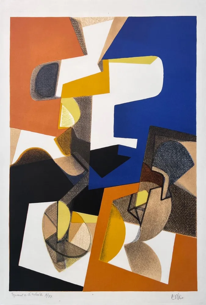 Lithografie Esteve - Le Prince 