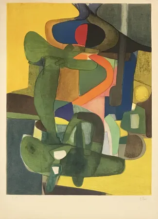 Lithografie Esteve - L'Envol (Flight)