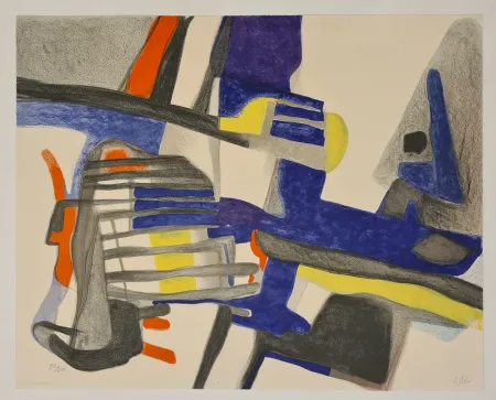 Lithografie Esteve - Matinailles 