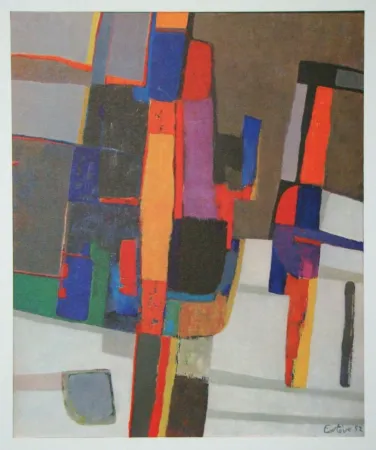 Lithografie Esteve - Neige