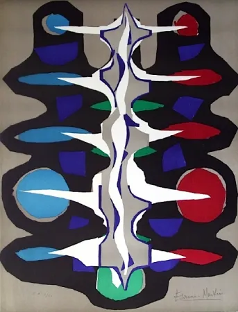 Lithografie Etienne-Martin - Sans titre