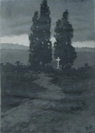 Aquatint Fabre - Le repos