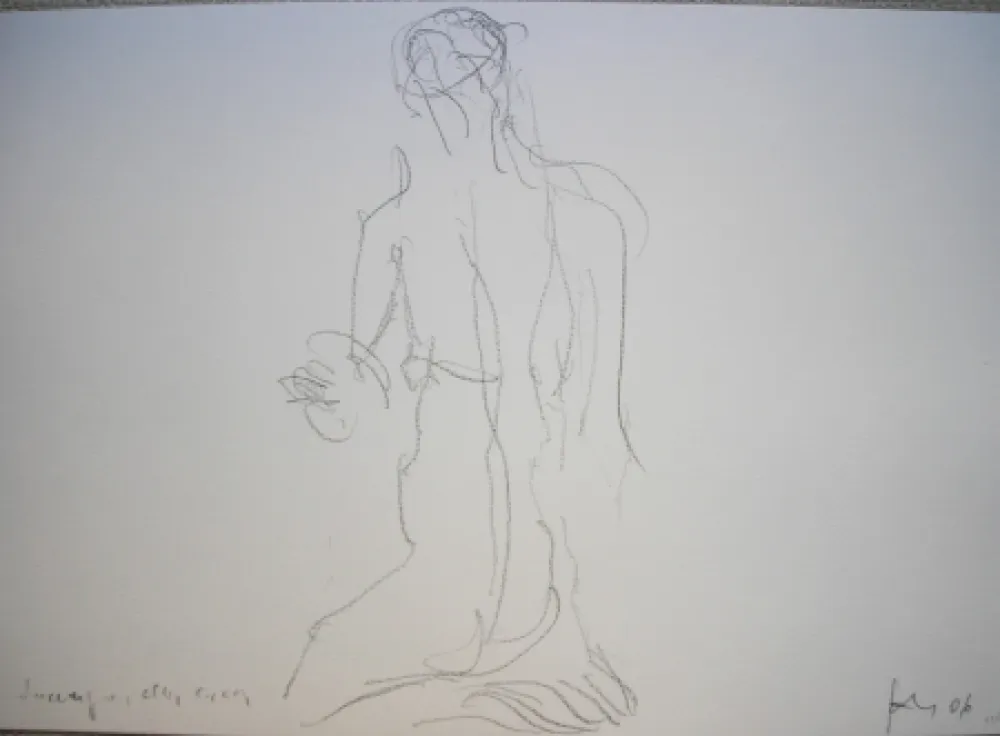 Lithografie Fabro - Daccapo, alla cieca