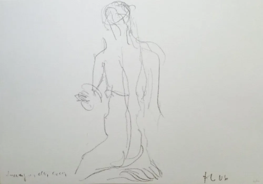 Lithografie Fabro - Senza titolo