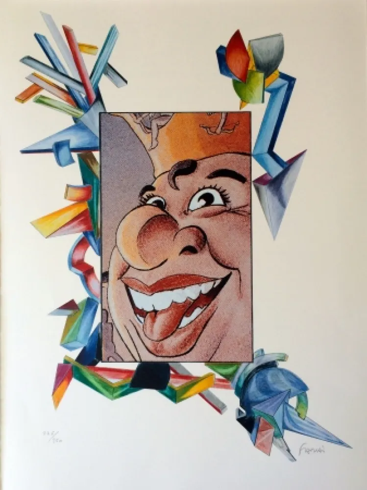 Lithografie Fahri - Carnaval de Nice