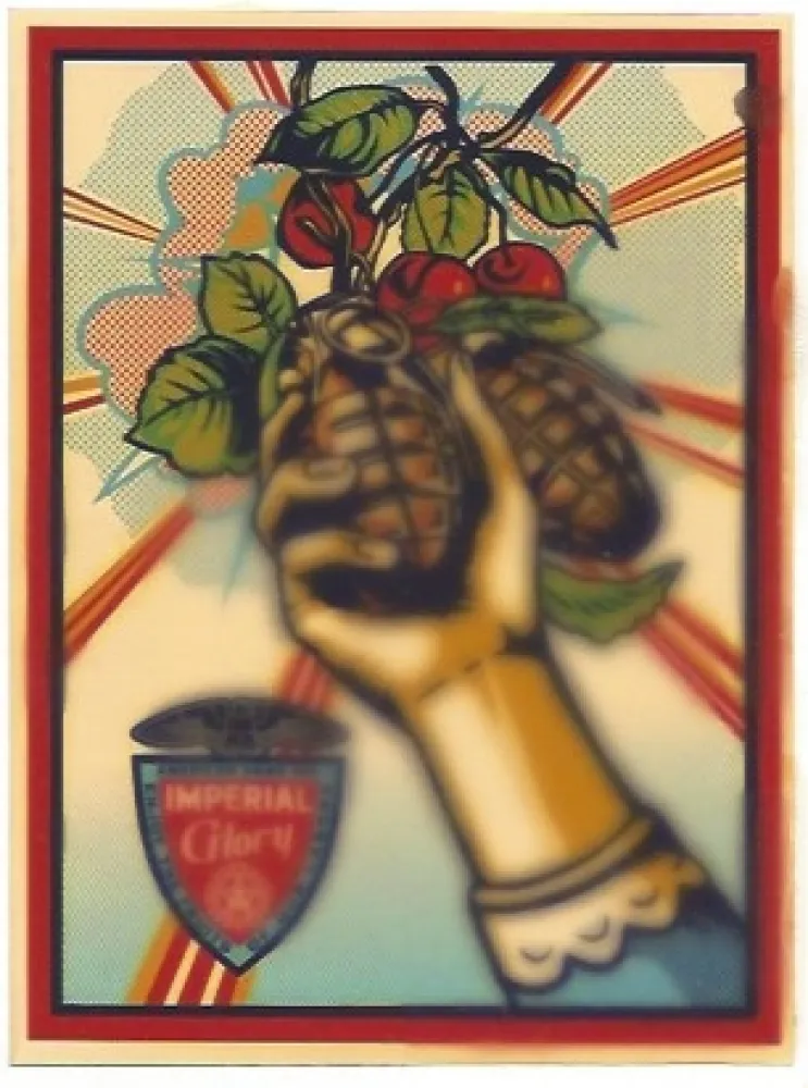 Zeefdruk Fairey - Imperial Glory