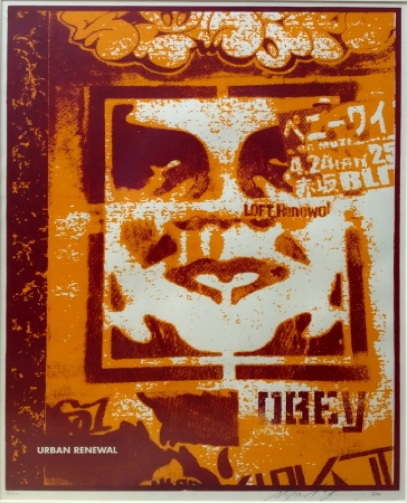 Zeefdruk Fairey - Japan Stencil 