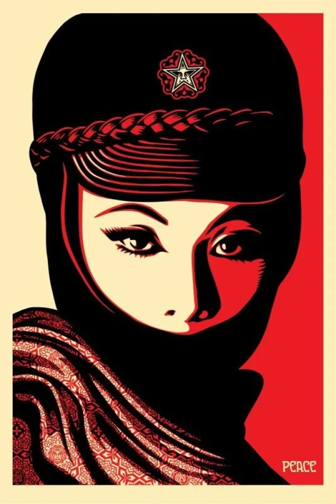 Lithografie Fairey - Mujer Fatale