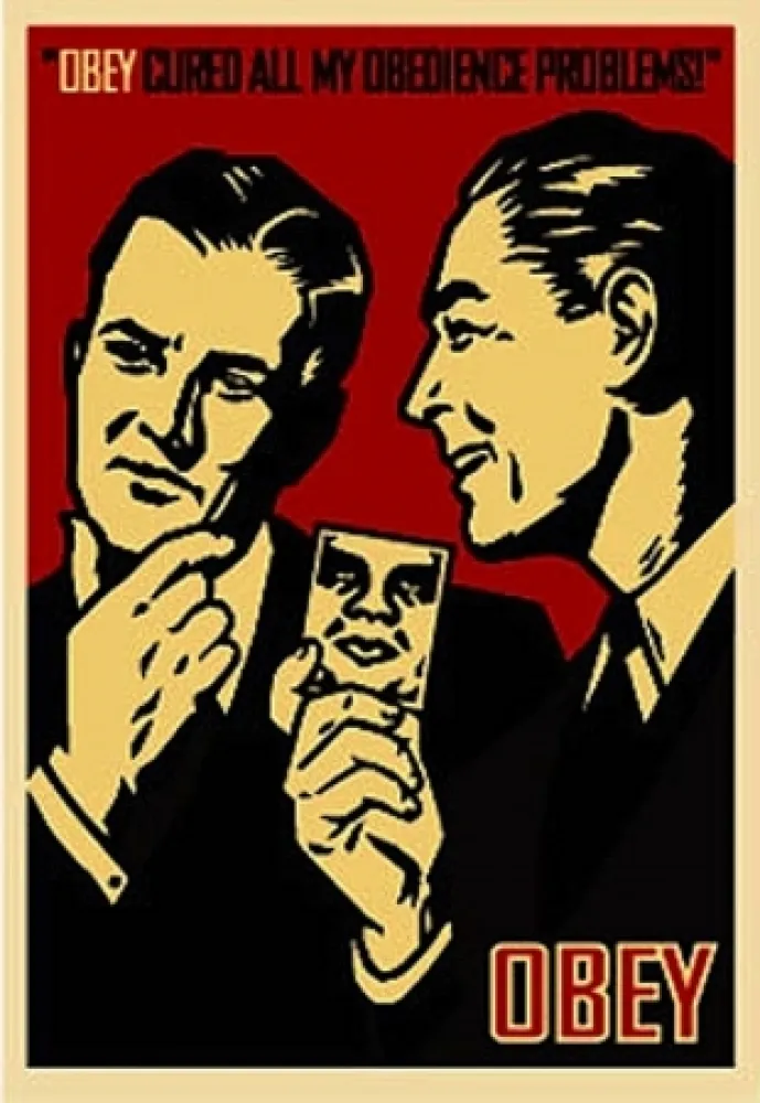 Zeefdruk Fairey - Obey '99, from Retro Series