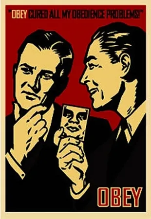 Zeefdruk Fairey - Obey '99, from Retro Series