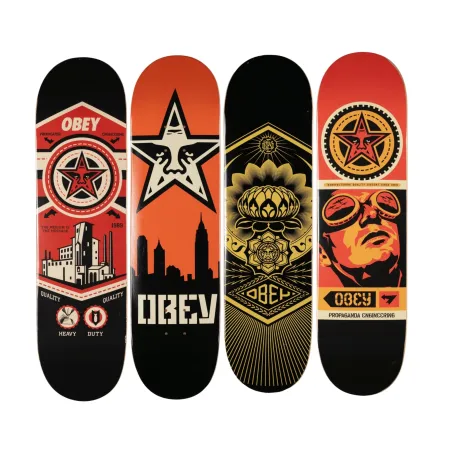 Zeefdruk Fairey - Obey Skate Decks