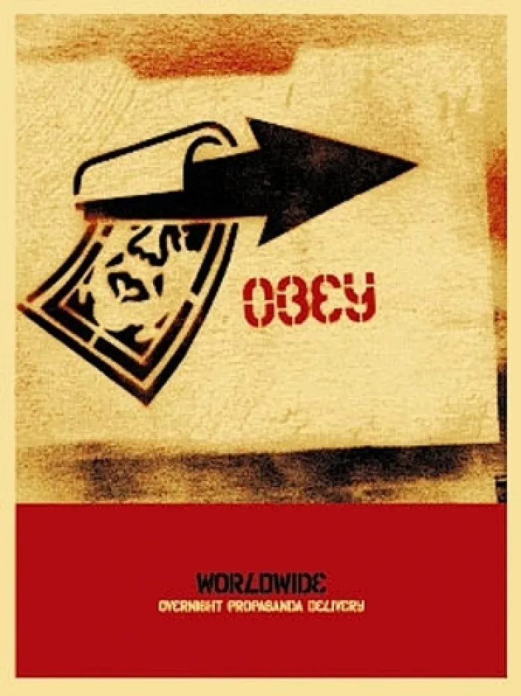 Zeefdruk Fairey - Overnight Delivery