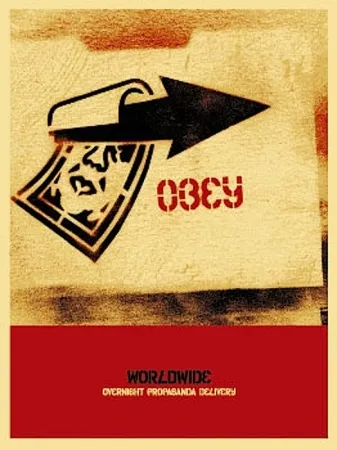 Zeefdruk Fairey - Overnight Delivery