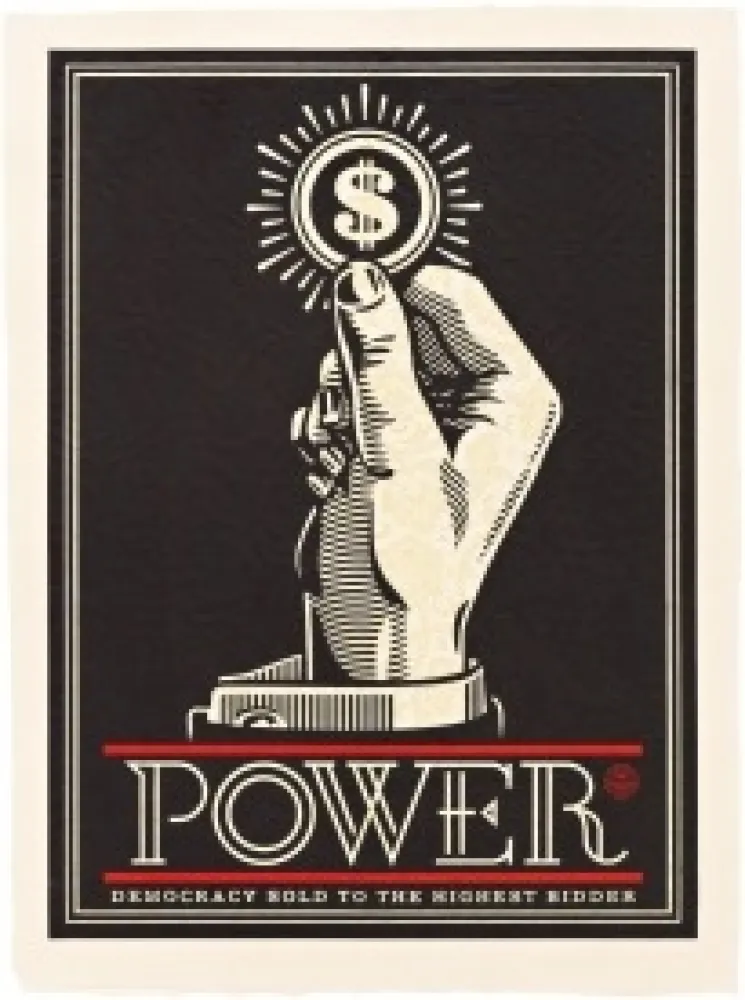 Reliëf Fairey - Power Bidder