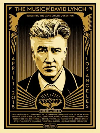 Zeefdruk Fairey - The Music of David Lynch