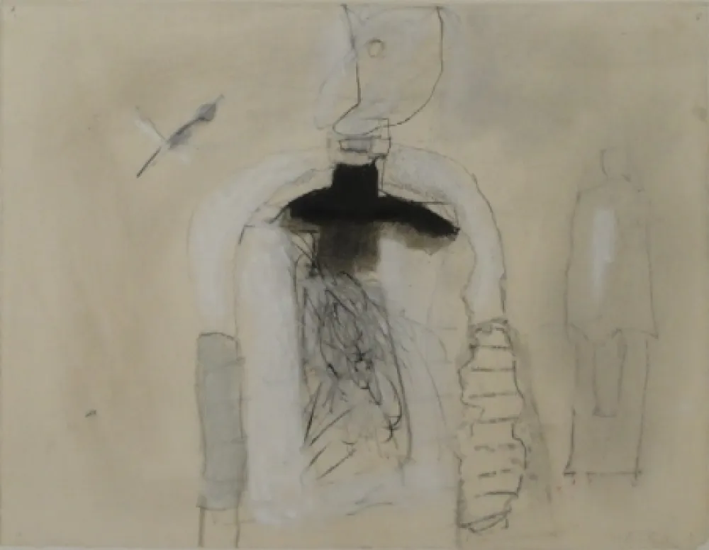 Monotype Falk - Untitled (“Stromboli“)