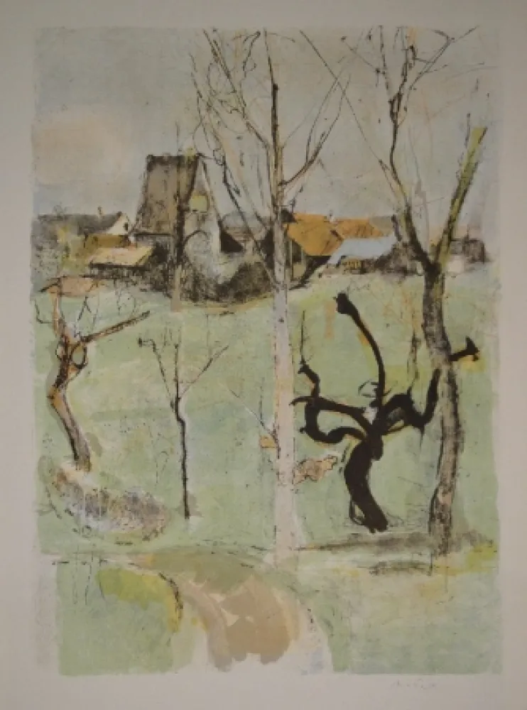 Lithografie Falk - Urdorf