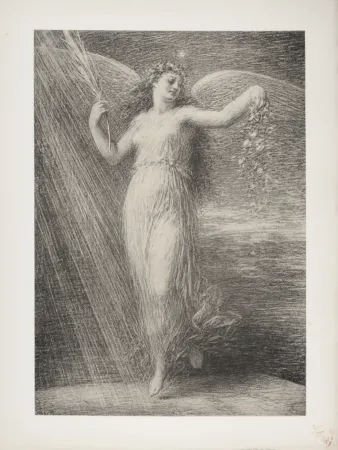 Lithografie Fantin-Latour - Immortalité, 1898