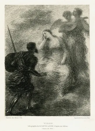 Lithografie Fantin-Latour - Vision