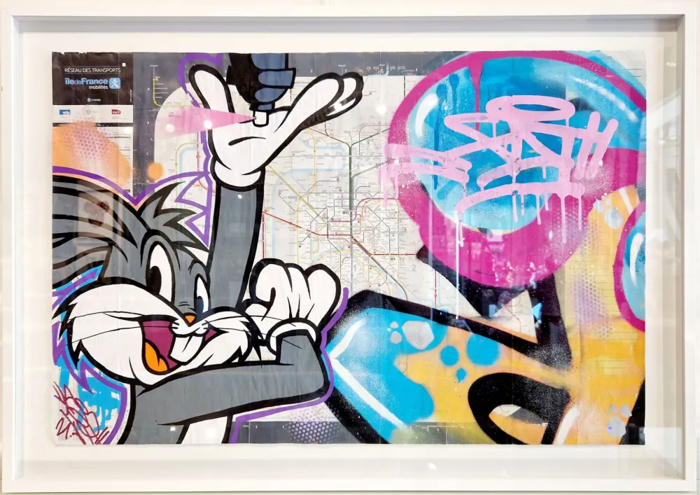 Geen Techniek Fat - Bugs Bunny (Metro Map of Paris)