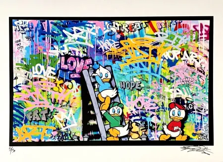 Lithografie Fat - DuckTales