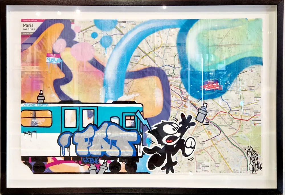 Geen Techniek Fat - Felix (Metro Map of Paris)