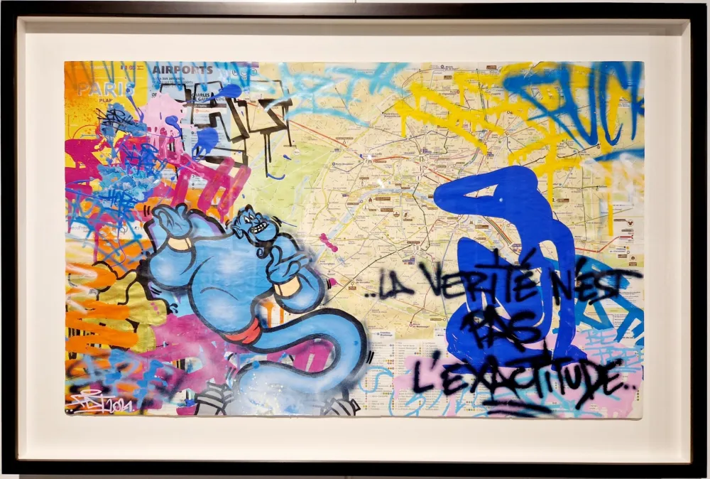 Geen Techniek Fat - Genie - La vérité n'est pas l'exactitude (Map of Paris)