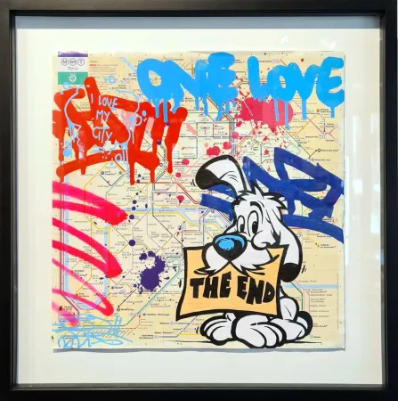 Geen Techniek Fat - Idéfix (Metro Map of Paris)