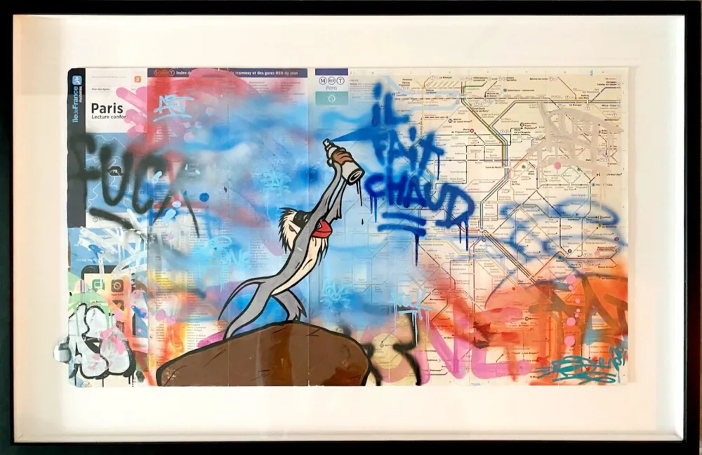 Geen Techniek Fat - Il fait chaud (Metro Map of Paris)