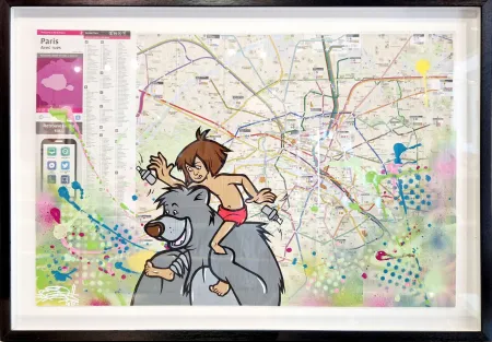 Geen Techniek Fat - Mowgli & Baloo (Metro Map of Paris)