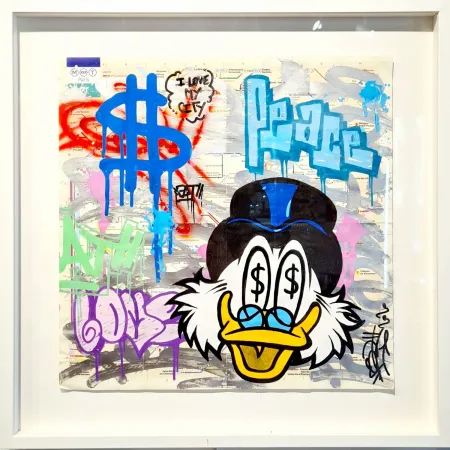 Geen Techniek Fat - Scrooge - I Love My City (Metro Map of Paris)